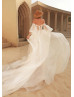 Strapless Beaded Sequined Lace Organza Gorgeous Wedding Dress Strapless Beaded Sequined Lace Organza Gorgeous Wedding Dress